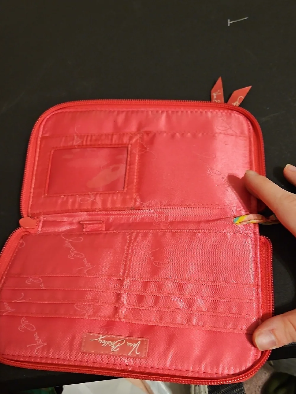 Vera Bradley Pink Paisley Long Wallet.  In EUC - Picture 5 of 5